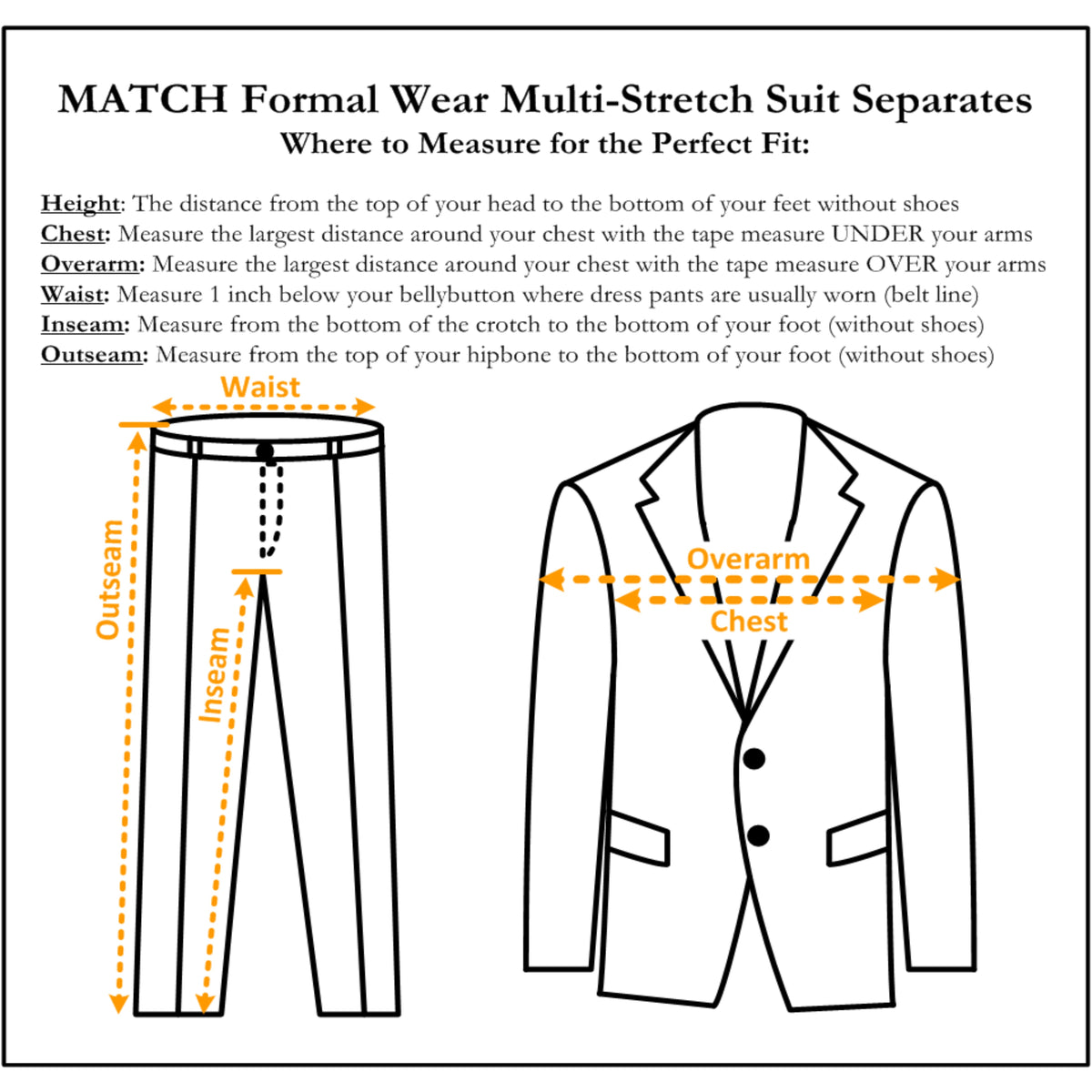 Measurement Form Coat Insleeve Measurement Inseam Measurement Jacket
