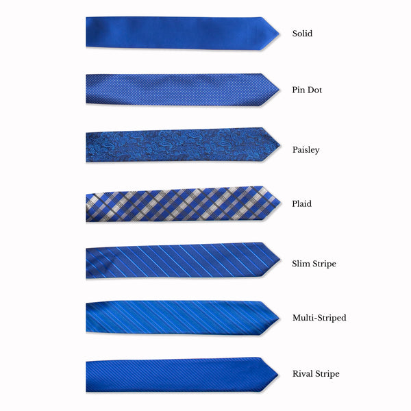 Classic Long Tie - Azurite