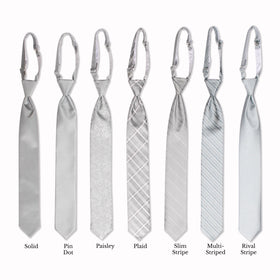 Classic Long Tie - Gray