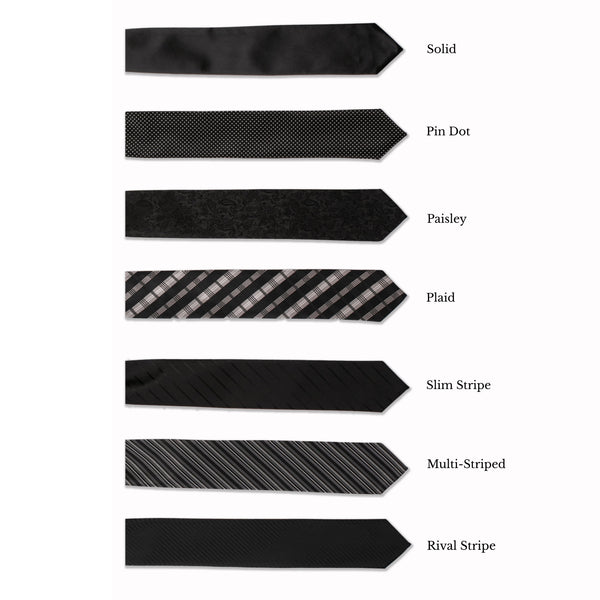 Classic Long Tie - Black