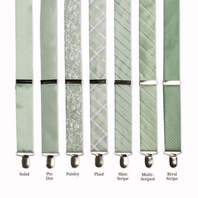 Classic Adjustable Suspenders - Dew