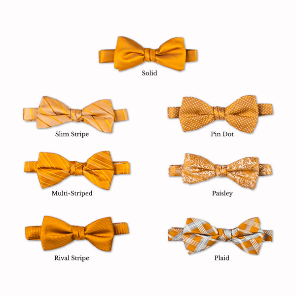 Classic Bow Tie - Dijon Collage