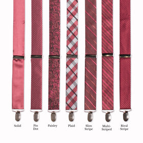 Classic Adjustable Suspenders - Hollyhock