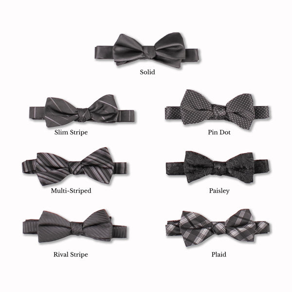 Classic Bow Tie - Onyx Collage