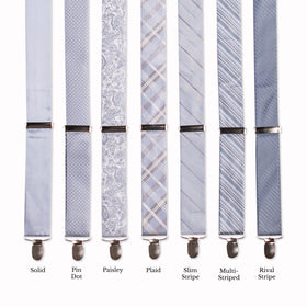 Classic Adjustable Suspenders - Rain