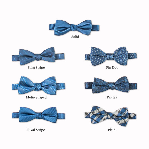 Classic Bow Tie - Sapphire Collage