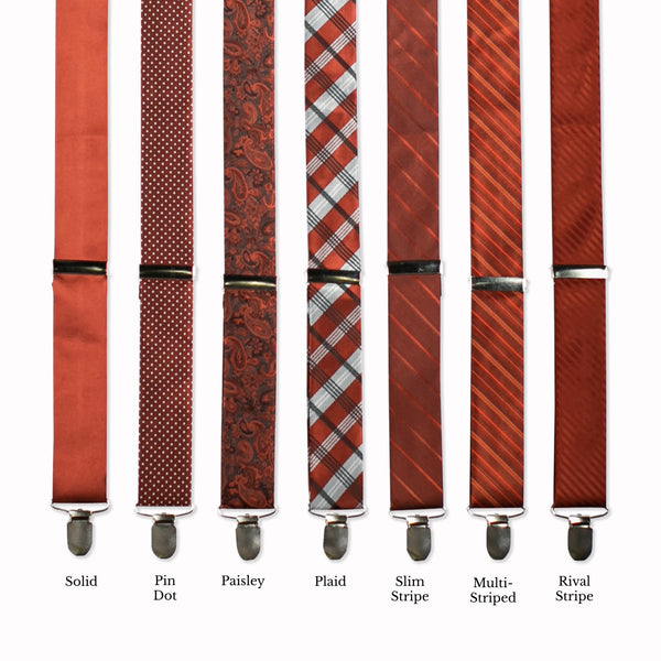 Classic Adjustable Suspenders - Sedona Collage