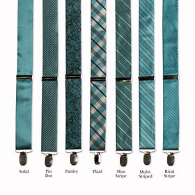 Classic Adjustable Suspenders - Spruce