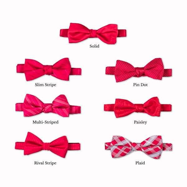 Classic Bow Tie - Strawberry Collage