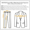 Match Multi-Stretch Pants - Charcoal