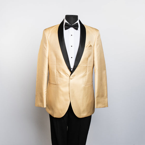 Match Crazy Coat - Gold Shimmer Collage