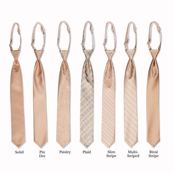 Classic Long Tie - Beach Collage