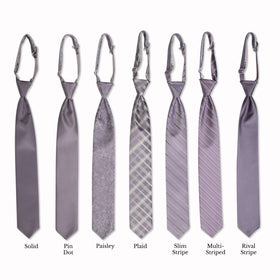 Classic Long Tie - Lavender