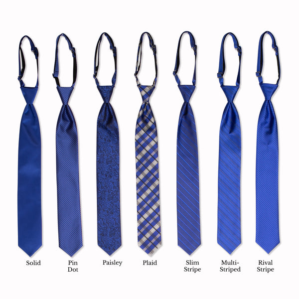 Classic Long Tie - Lupine Collage