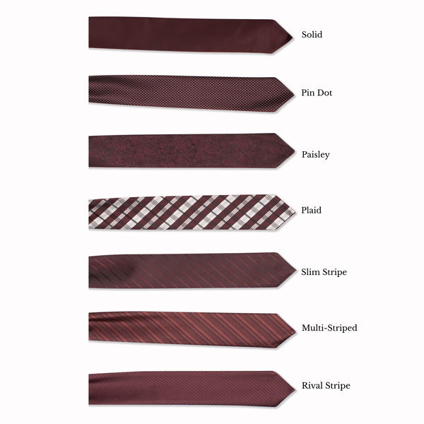 Classic Long Tie - Ruby