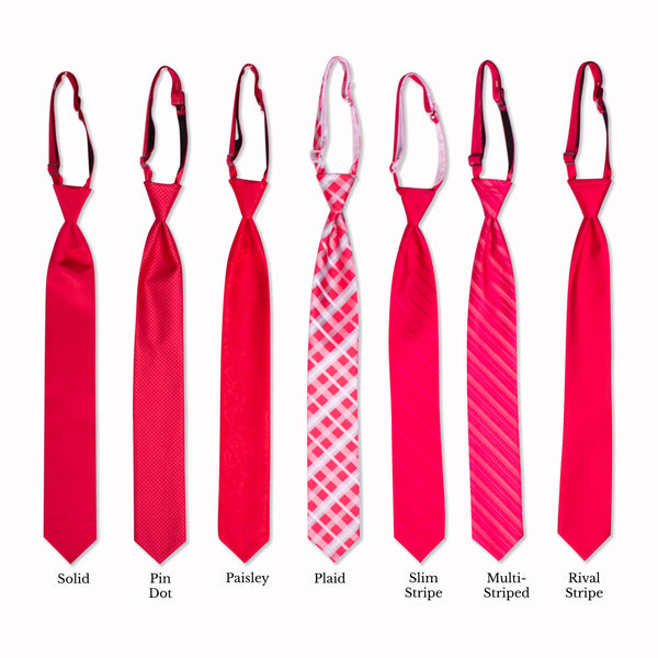 Classic Long Tie - Strawberry Collage