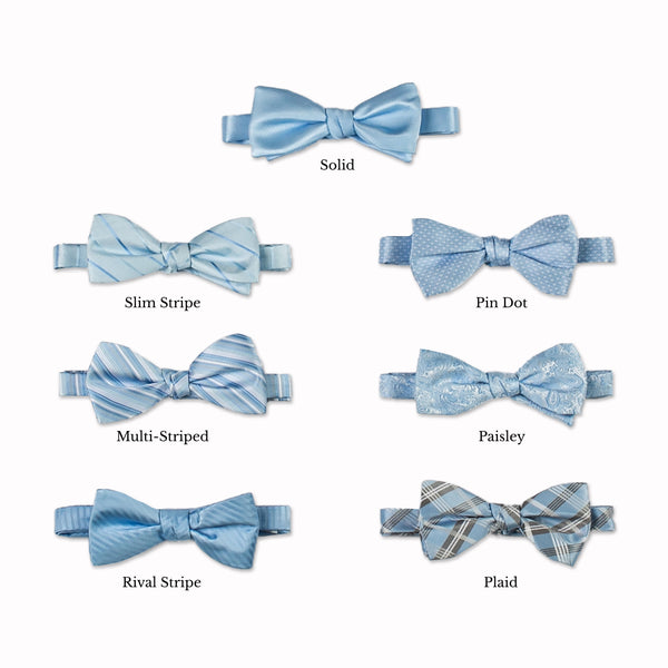 Classic Bow Tie - Aquamarine Collage
