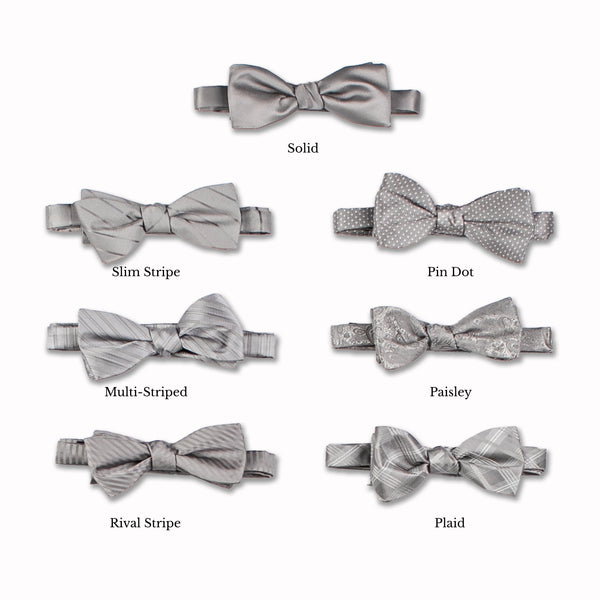Classic Bow Tie - Ash Collage