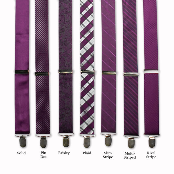 Classic Adjustable Suspenders - Barry Collage