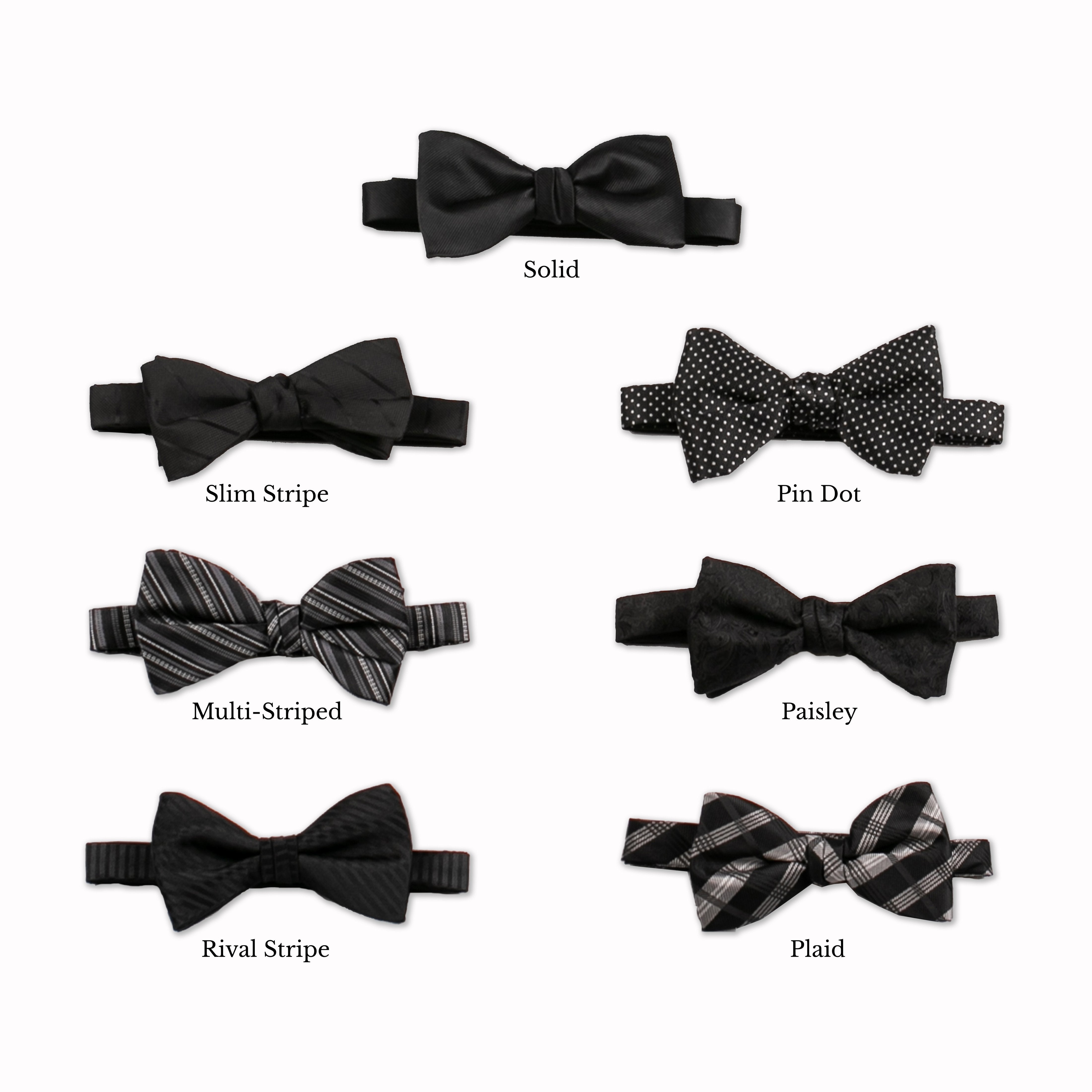 Classic Bow Tie Black