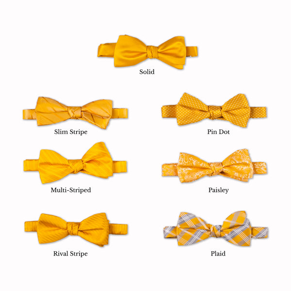 Classic Bow Tie - Canola Collage