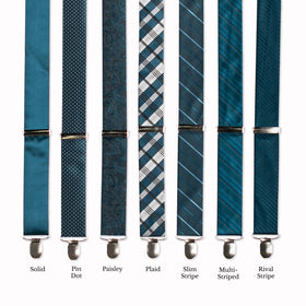 Classic Adjustable Suspenders - Caribbean