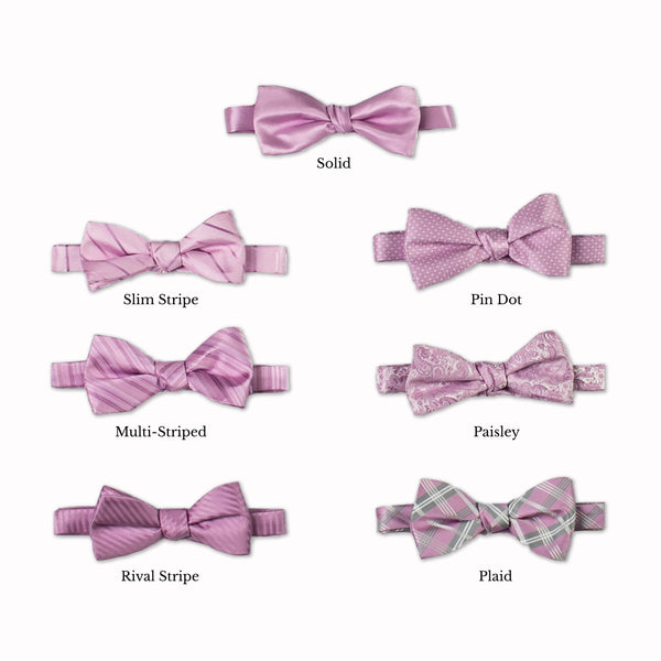 Classic Bow Tie - Dahlia Collage