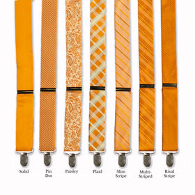 Classic Adjustable Suspenders - Dijon