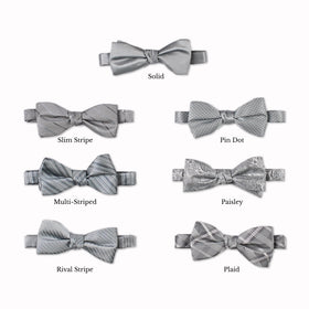 Classic Bow Tie - Gray