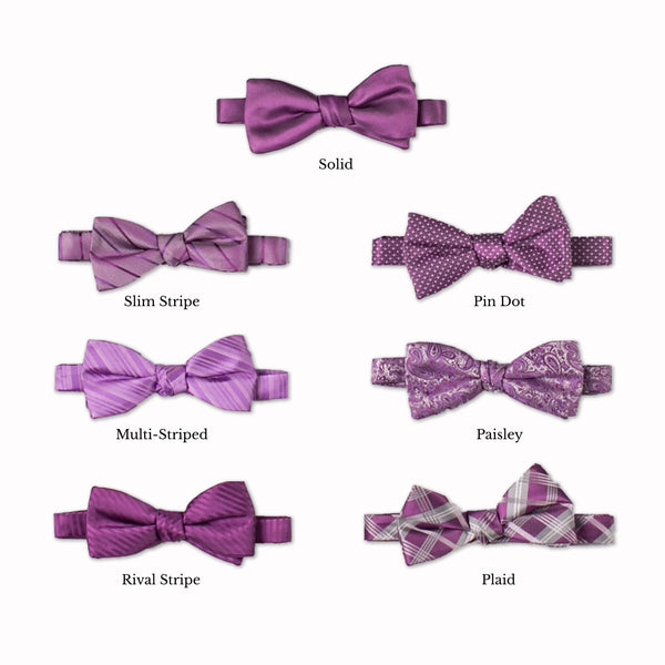 Classic Bow Tie - Hydrangea Collage