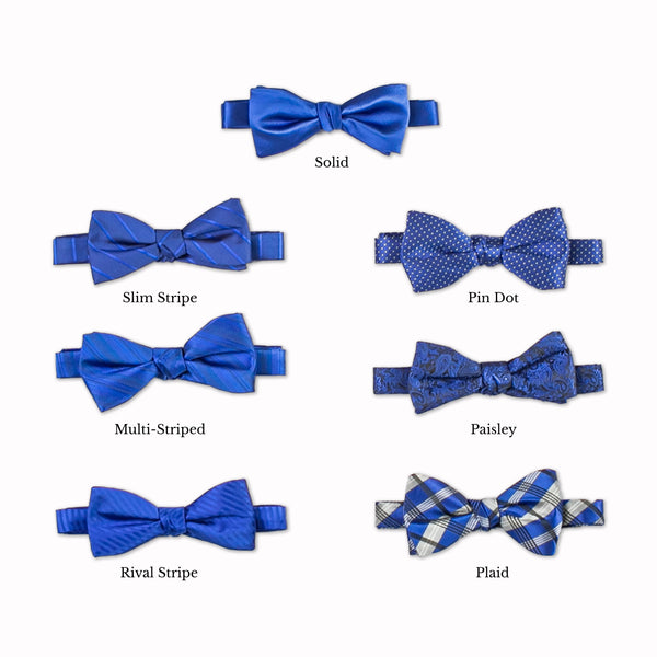 Classic Bow Tie - Lupine Collage