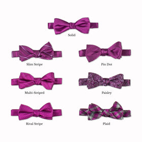 Classic Bow Tie - Mulberry