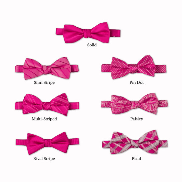 Classic Bow Tie - Rhodonite Collage