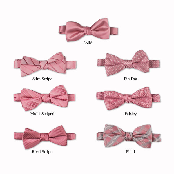 Classic Bow Tie - Rose Collage