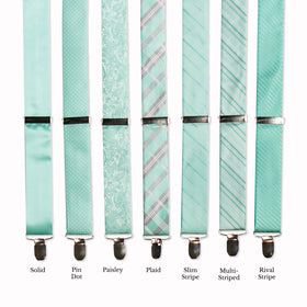 Classic Adjustable Suspenders - Spearmint