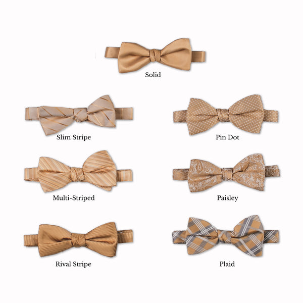 Classic Bow Tie - Vanilla Collage