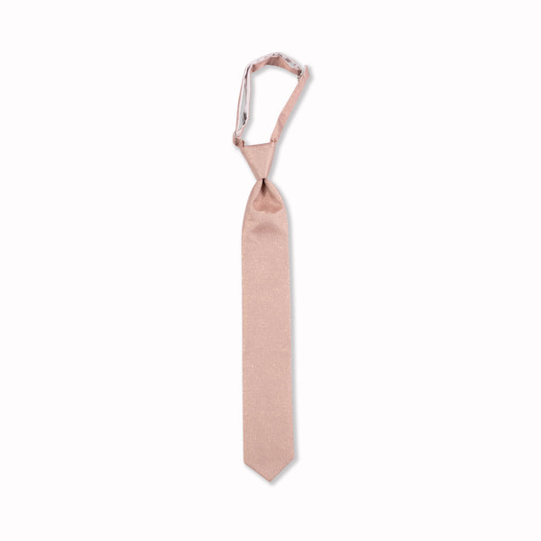 Glitter Long Tie - Copper