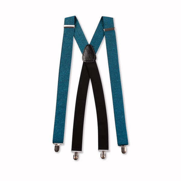 Glitter Adjustable Suspenders - Flouridium